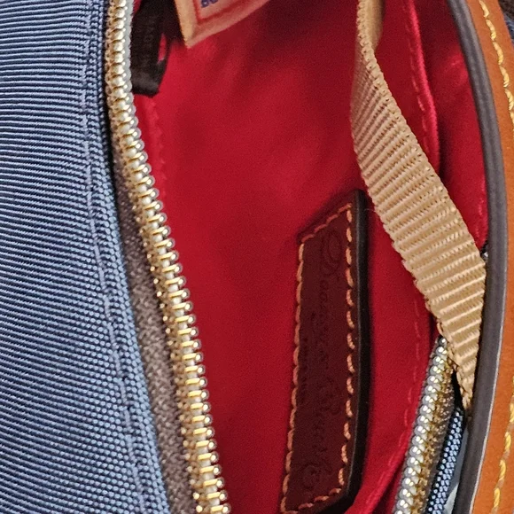 Dooney & Bourke Lexi Navy Nylon Crossbody Bag - Picture 11 of 16